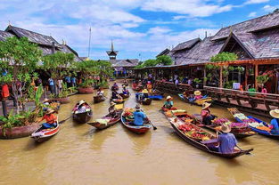 曼谷水上市场的自然条件
